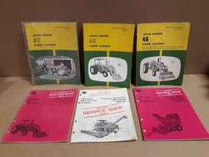 (6) John Deere Manuals