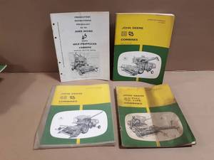 John Deere 40, 42, 45 & 55 Combine Operators Manuals