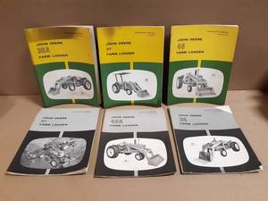 (6) John Deere Manuals