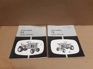 John Deere Model 60 & 70 Garden Tractor Operators Manual