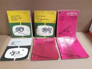 (6) John Deere Manuals