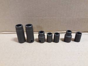 NOS MAC Assorted 14 & 38 Drive Impact Sockets