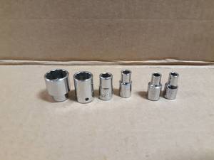 NOS MAC 14 Drive Standard Sockets 916, 716, 932, 732 & (2) 316