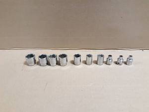 MAC Tools Sockets 38 Drive 1316, (3) 34, 58, 12, 716, 516, 932, 14