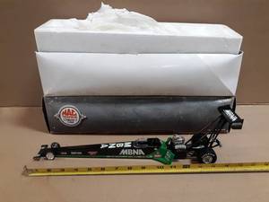 MAC Tools 124 Scale Cory McClenthan MBNA 1999 Top Fuel Dragster Diecast - ACTION - Car is Approx. 16 Long