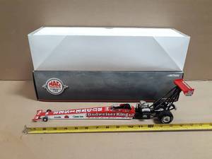 MAC Tools 124 Scale Kenny Bernstein Budweiser King Top Fuel Dragster Diecast - ACTION - Car is Approx. 16 Long