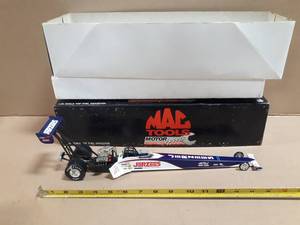 MAC Tools 124 Scale Bob Vandergriff 1996 Jerzees Top Fuel Dragster Diecast- ACTION - Car is Approx. 16 Long