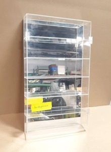 Display Case for 124 Scale Top Fuel Dragster Diecast - Cabinet Measures 28-12 x 17 x 3-12
