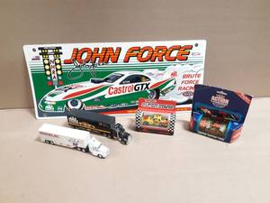 MAC Tools Nascar & More 164 Cars and Semi Trucks  John Force Wall Placard