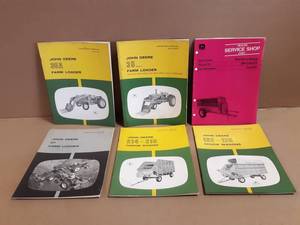 (6) John Deere Operator Manuals