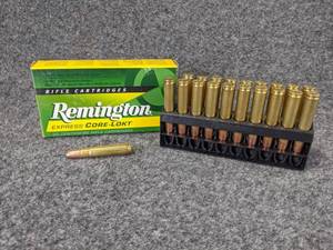 (20) 35 Remington Express Core-Lokt Rifle Cartridges