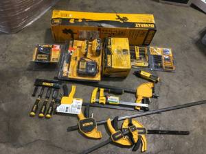 Lot of assorted Dewalt Tools various kinds and conditions customer returns see pictures