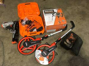 Lot with assorted Tools various brands and conditions see pictures