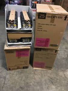 Lot of 4 cases 500 Lumen Utility LED Light 28 Pack per case not used