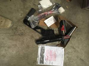 Husky Pneumatic 3 in 1 Flooring Nailer Stapler open box customer return see pictures