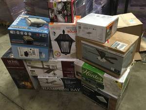 Pallet of assorted Lightning customer returns see pictures