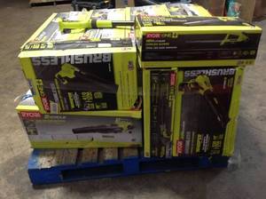 PALLET  OF Blowers Open Box  CUSTOMER RETURNS and more SEE PICS