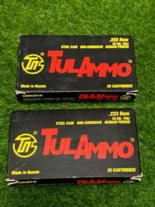 lot 18 image: 40 Rounds .223 Ammo Ammunition
