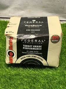 lot 32 image: 325 Rounds .22 Ammo Ammunition