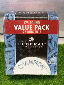 lot 68 image: 525 Rounds .22 Ammo Ammunition