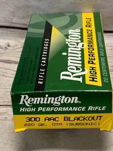 lot 108 image: 20 Rounds .300 Blackout Ammo Ammunition