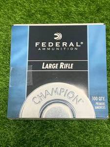 lot 115 image: 100 Rounds Large Rifle Primers No. 210 (no shipping)