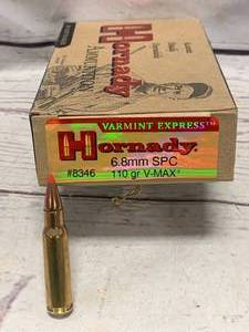 lot 120 image: 20 Rounds 6.8mm SPC Ammo Ammunition