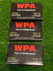 lot 133 image: 60 Rounds .223 Ammo Ammunition