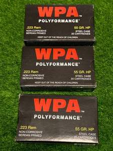 lot 136 image: 60 Rounds .223 Ammo Ammunition