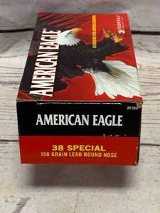 lot 140 image: 50 Rounds .38 Special Ammo Ammunition