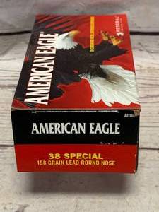 lot 142 image: 50 Rounds .38 Special Ammo Ammunition