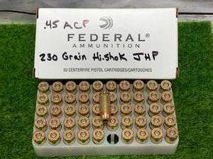 lot 164 image: 50 Rounds .45 acp Ammo Ammunition