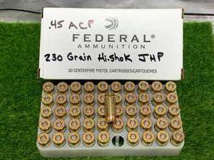 lot 166 image: 50 Rounds .45 acp Ammo Ammunition