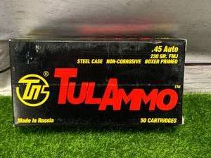 lot 177 image: 50 Rounds .45 Auto Ammo Ammunition