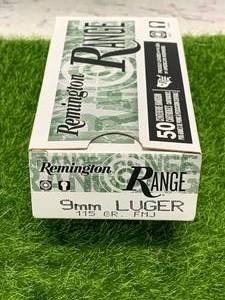 lot 184 image: 50 Rounds 9mm Ammo Ammunition