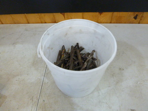 Bucket of  Drills Bits