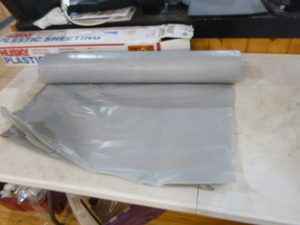 Gray Plastic Sheeting