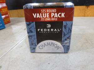 Federal .22 Long Rifle Cartridges