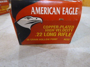 Federal American Eagle .22 Long Rifle Rimfire Cartridges