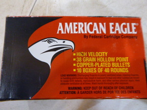 Federal American Eagle .22 Long Rifle Rimfire Cartridges
