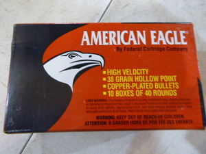 Federal American Eagle .22 Long Rifle Rimfire Cartridges