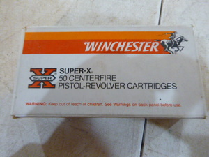 Winchester Super X Centerfire Pistol Revolver Cartridge
