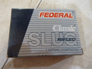 Federal Classic Slug Rifled Shotshell