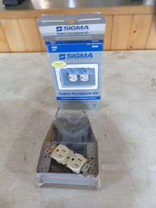 Sigma Duplex Receptacle Kit
