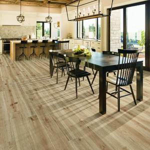 lot 741 image: 667 SF Coretec Plus Enhanced 7 Hopewell Oak LVP Flooring With Attached Cork Backing - Floating Click Vinyl