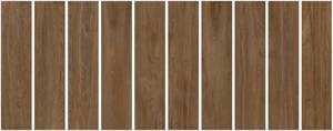 lot 766 image: 355 SF Porcelanato Ipe 10 x 40 Porcelain Floor Tile
