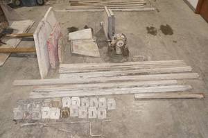 lot 40 image: Diamond Products Hydraulic Wall Saw - Guards, Tracks