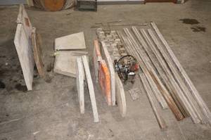 lot 39 image: Dimas Hydraulic Wall Saw - Guards, Tracks