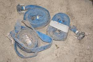 lot 38 image: 3 Trash Pump Hoses