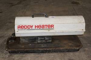 lot 36 image: Reddy Heater 50,000 BTU Kerosene Torpedo Heater